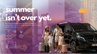 SUMMER ISN’T OVER IN ANTALYA JUST BECAUSE SEPTEMBER HAS ARRIVED.